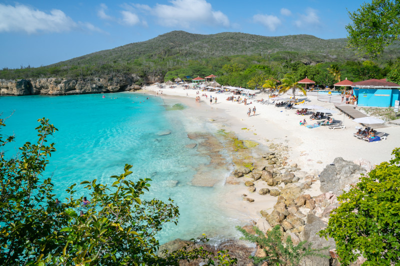 Mambo Beach in Curacao