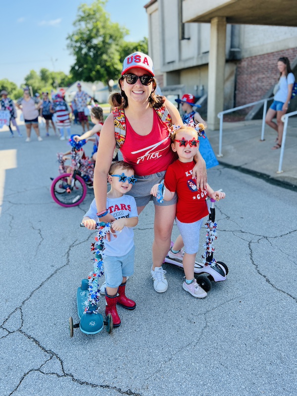 Celebrate Freedom Parade kids