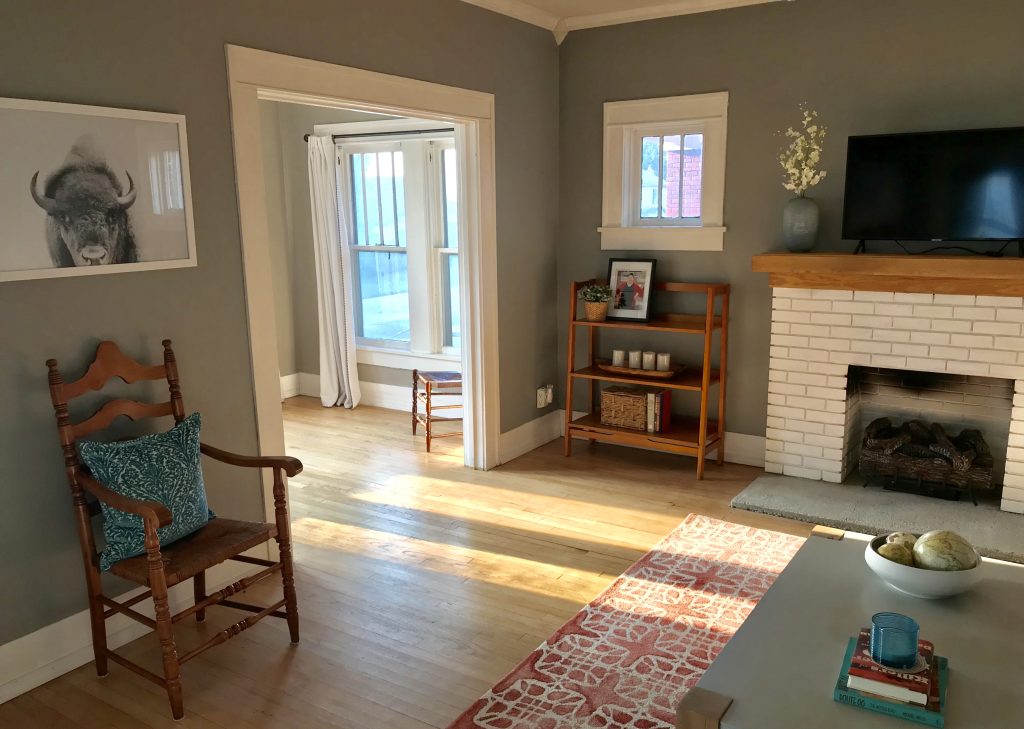 Pawhuska house living room