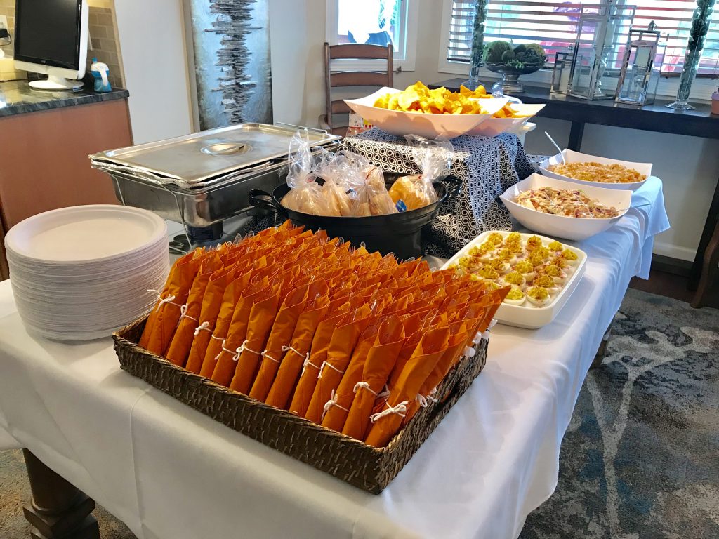 Graduation buffet