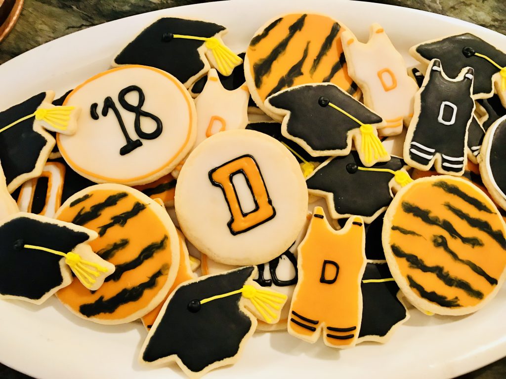 Graduation cookies.