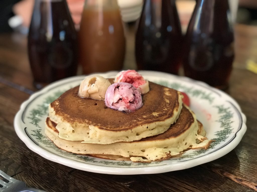 Pioneer Woman Mercantile pancakes, Pawhuska, Oklahoma