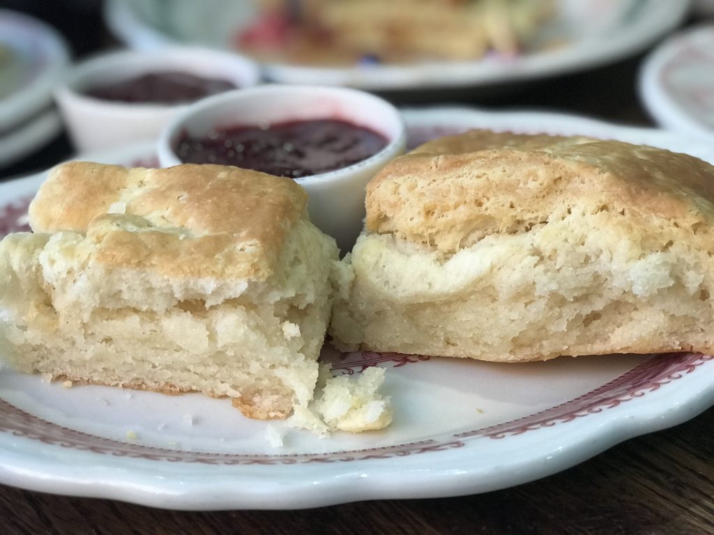 Pioneer Woman Mercantile biscuits, Pawhuska, Oklahoma