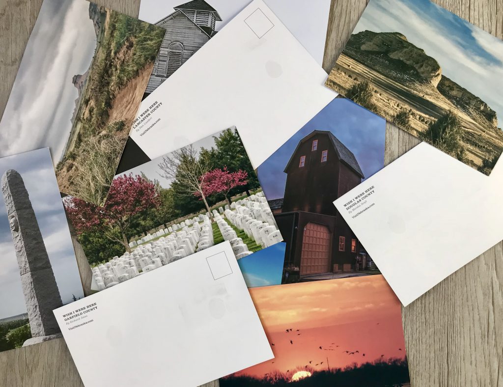 Nebraska Tourism postcards