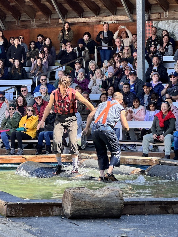 lumberjack show in ketchican