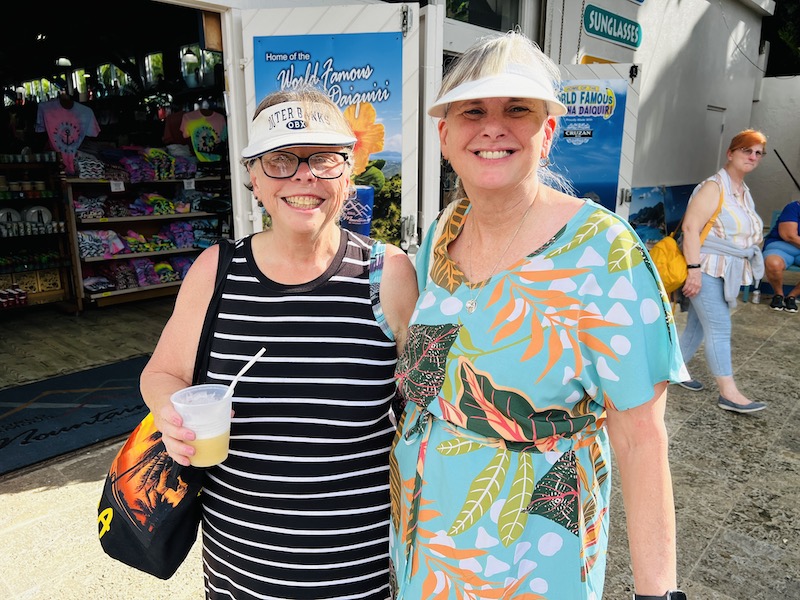 Postcard Jar Friends Cruise on shore shopping