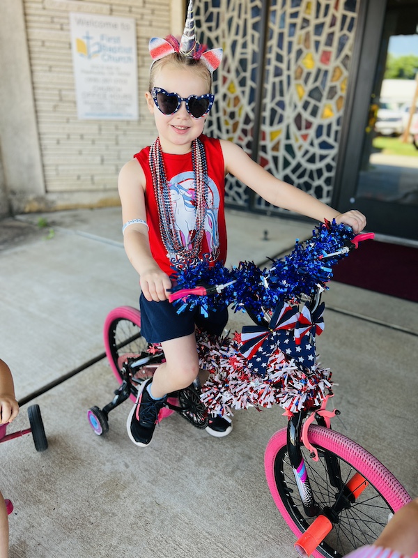 Ready for the Celebrate Freedom Parade