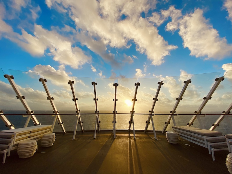 view from celebrity edge