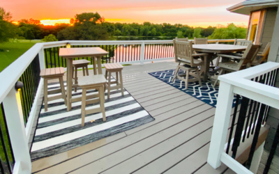 Refinishing a wood deck with Rustoleum RockSolid Deck Resurfacer