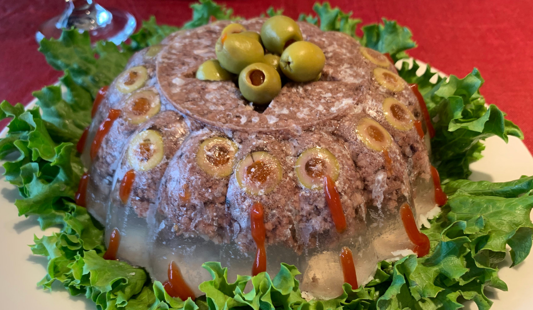 Yes, we ate a jellied beef ring on our trip through the South