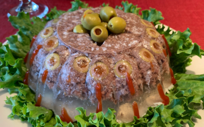 Yes, we ate a jellied beef ring on our trip through the South