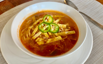 A Noom nerd’s low-calorie chicken tortilla soup recipe